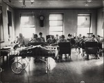 Patients in Hospital School Room