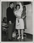 Len Dawson Visiting Patients at Children's Mercy Hospital