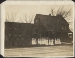Nurses in front of 414 Highland Ave