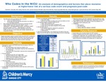 Who Codes in the NICU: An Analysis of Demographics and Factors that Place Neonates at Higher/Lower Risk of a Serious Code Event and Prognosis Post-Code