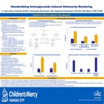 Standardizing Aminoglycoside Induced Ototoxicity Monitoring