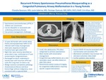 Recurrent Primary Spontaneous Pneumothorax Masquerading as a Congenital Pulmonary Airway Malformation in a Young Female