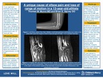 A unique cause of elbow pain and loss of range of motion in a 13-year-old