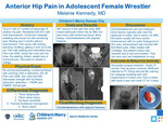 Anterior Hip Pain in Adolescent Female Wrestler