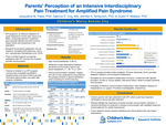 Parents’ Perception of an Intensive Interdisciplinary Pain Treatment for Amplified Pain Syndrome by Jacqueline Pabis PhD, Sabrina Ung, Jenny Scheurich, and Dustin Wallace PhD