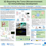 3D Bioprinting the Tumor Microenvironment for Immunotherapy Development by Molly Leyda, Tykeem Manor, John Szarejko, Douglas Myers, and John M. Perry