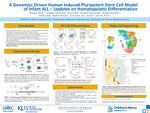 A Genomics Driven Human Induced Pluripotent Stem Cell Model of Infant ALL – Updates on Hematopoietic Differentiation by Meagan Vacek, Jacqelyn Nemechek, Irina Pushel, Priyanka Kumar, Bradley Thornton, Molly Leyda, Midhat Farooqi, Erin Guest, Jay L. Vivian, and John M. Perry