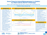 Severe Thiopurine-Induced Myelosuppression in a Pediatric ALL Patient with the NUDT15 *1/*6 Genotype by Jillian Fry, Keith August, Terrie Flatt DO, and Laura B. Ramsey