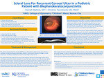 Scleral Lens For Recurrent Corneal Ulcer in a Pediatric Patient with Blepharokeratoconjunctivitis by Hannah Walleck and Christina Twardowski