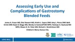 Assessing Early Use and Complications of Gastrostomy Blended Feeds