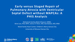 Early versus Staged Repair of Pulmonary Atresia with Ventricular Septal Defect without MAPCAs: A PHIS Analysis