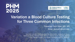 Variation a Blood Culture Testing for Three Common Infections by Smit Shah, Jennifer Goldman, Matt Hall, Jillian Cotter, Samantha A. House, Matthew J. Molloy, Michelle Polich, Michael J. Steiner, John R. Stephens, Michael J. Tchou, Ronald J. Teufel II, Irma Ugalde, Andrew Yu, and Jessica Markham