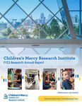 Research Annual Report FY2023 by Children's Mercy Kansas City