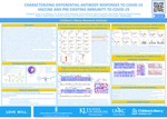 Characterizing Differential Antibody Responses To Covid-19 Vaccine And Pre-Existing Immunity To Covid-19 by Elizabeth Fraley, Eric S. Geanes, Dithi Banerjee, Santosh Khanal, Daniel A. Louiselle, Nick Nolte, Rebecca L. Biswell, Bradley Belden, Angela Myers, Jennifer Schuster, Tomi Pastinen, Elin Grundberg, Rangaraj Selvarangan, and Todd Bradley