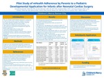 Pilot Study Of Mhealth Adherence By Parents To A Pediatric Developmental Application For Infants After Neonatal Cardiac Surgery