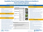 Feasibility Trial Of Fresh Produce Delivery To Families In Home Visiting Programs by Laura Plencner, Aliyah Hoffmann, Jean Raphael, and Jeffrey D. Colvin
