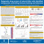 Epigenetic drug screen of natural killer cells identified compounds controlling immune training and tolerance