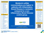 Urinary Melatonin-sulfate in Pediatric Patients with Inflammatory Bowel Disease: A Pilot Study