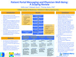 Patient Portal Messaging and Physician Well-Being: A Scoping Review